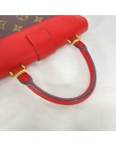LOUIS VUITTON Monogram Locky BB Handbag in Red – GHW (Year 2019)