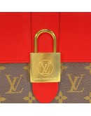 LOUIS VUITTON Monogram Locky BB Handbag in Red – GHW (Year 2019)