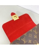LOUIS VUITTON Monogram Locky BB Handbag in Red – GHW (Year 2019)