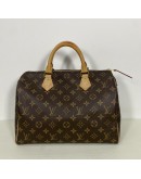 LOUIS VUITTON Monogram Speedy 30 Boston Handbag – GHW (Year 2020)