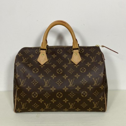 LOUIS VUITTON Monogram Speedy 30 Boston Handbag – GHW (Year 2020)