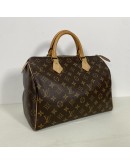 LOUIS VUITTON Monogram Speedy 30 Boston Handbag – GHW (Year 2020)