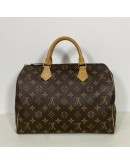 LOUIS VUITTON Monogram Speedy 30 Boston Handbag – GHW (Year 2020)