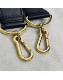 CHRISTIAN DIOR 30 Montaigne Box Bag in Blue Oblique Jacquard with Shoulder Strap – Antique Gold Hardware (Year 2020)