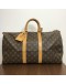 LOUIS VUITTON Monogram Keepall 45 Duffle Travel Bag – GHW