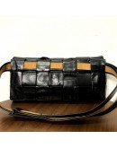 BOTTEGA VENETA Black Stretch Cassette Shoulder/Belt Bag in Matte Hardware