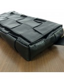 BOTTEGA VENETA Black Stretch Cassette Shoulder/Belt Bag in Matte Hardware