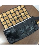 BOTTEGA VENETA Black Stretch Cassette Shoulder/Belt Bag in Matte Hardware