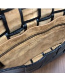 BOTTEGA VENETA Black Stretch Cassette Shoulder/Belt Bag in Matte Hardware