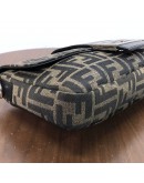 FENDI Baguette 2way Shoulder/Belt Bag in Zucca Canvas – SHW