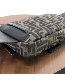 FENDI Baguette 2way Shoulder/Belt Bag in Zucca Canvas – SHW