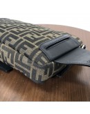FENDI Baguette 2way Shoulder/Belt Bag in Zucca Canvas – SHW