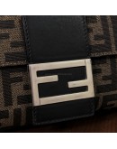 FENDI Baguette 2way Shoulder/Belt Bag in Zucca Canvas – SHW