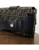 FENDI Baguette 2way Shoulder/Belt Bag in Zucca Canvas – SHW