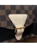 LOUIS VUITTON Damier Ebene Beaumarchais Noir Crème with Shoulder Strap – GHW (Year 2019)