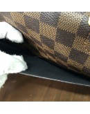 LOUIS VUITTON Damier Ebene Beaumarchais Noir Crème with Shoulder Strap – GHW (Year 2019)
