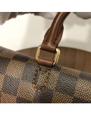 LOUIS VUITTON Damier Ebene Beaumarchais Noir Crème with Shoulder Strap – GHW (Year 2019)