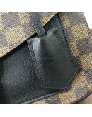 LOUIS VUITTON Damier Ebene Beaumarchais Noir Crème with Shoulder Strap – GHW (Year 2019)