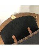 LOUIS VUITTON Damier Ebene Beaumarchais Noir Crème with Shoulder Strap – GHW (Year 2019)
