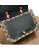 LOUIS VUITTON Damier Ebene Beaumarchais Noir Crème with Shoulder Strap – GHW (Year 2019)