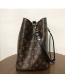 LOUIS VUITTON Monogram Neo Noe MM Bucket Bag in Black – GHW (Year 2019)