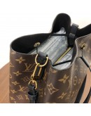 LOUIS VUITTON Monogram Neo Noe MM Bucket Bag in Black – GHW (Year 2019)