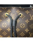 LOUIS VUITTON Monogram Neo Noe MM Bucket Bag in Black – GHW (Year 2019)