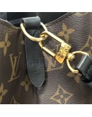 LOUIS VUITTON Monogram Neo Noe MM Bucket Bag in Black – GHW (Year 2019)