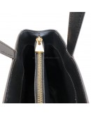 CELINE Vintage Black Macadam Monogram Small Tote Bag - GHW