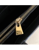 CELINE Vintage Black Macadam Monogram Small Tote Bag - GHW