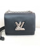 LOUIS VUITTON Twist PM Shoulder Bag in Black Epi Leather – SHW (Year 2016) 