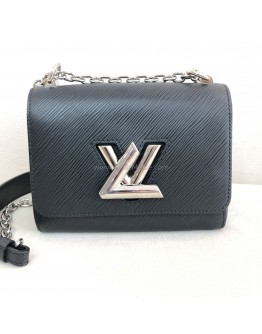 LOUIS VUITTON Twist PM Shoulder Bag in Black Epi Leather – SHW (Year 2016) 