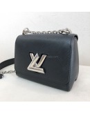 LOUIS VUITTON Twist PM Shoulder Bag in Black Epi Leather – SHW (Year 2016) 