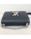 LOUIS VUITTON Twist PM Shoulder Bag in Black Epi Leather – SHW (Year 2016) 