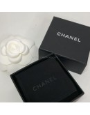 CHANEL CC Gold Stud Earrings with Diamantes (Year 2025)