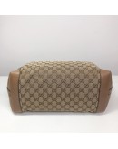 GUCCI GG Canvas in Light Brown Leather Large Tote Bag – GHW