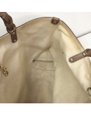 GUCCI GG Canvas in Light Brown Leather Large Tote Bag – GHW