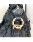 PRADA BN1336 Tessuto Gaufre Black Nylon Tote Bag with Shoulder Strap – GHW (Year 2011)