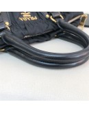 PRADA BN1336 Tessuto Gaufre Black Nylon Tote Bag with Shoulder Strap – GHW (Year 2011)