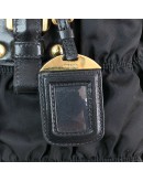 PRADA BN1336 Tessuto Gaufre Black Nylon Tote Bag with Shoulder Strap – GHW (Year 2011)
