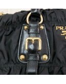 PRADA BN1336 Tessuto Gaufre Black Nylon Tote Bag with Shoulder Strap – GHW (Year 2011)