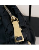 PRADA BN1336 Tessuto Gaufre Black Nylon Tote Bag with Shoulder Strap – GHW (Year 2011)