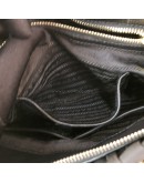 PRADA BN1336 Tessuto Gaufre Black Nylon Tote Bag with Shoulder Strap – GHW (Year 2011)