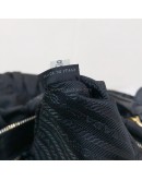 PRADA BN1336 Tessuto Gaufre Black Nylon Tote Bag with Shoulder Strap – GHW (Year 2011)