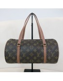 LOUIS VUITTON Monogram Vintage Papillon 30 Shoulder Bag with Mini Papillon – GHW