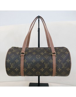 LOUIS VUITTON Monogram Vintage Papillon 30 Shoulder Bag with Mini Papillon – GHW