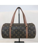LOUIS VUITTON Monogram Vintage Papillon 30 Shoulder Bag with Mini Papillon – GHW
