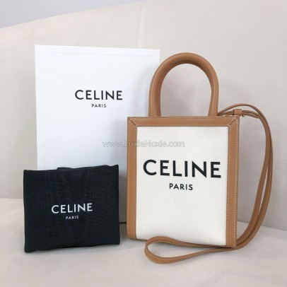 CELINE Mini Vertical Cabas Crossbody Bag – GHW