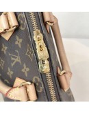 LOUIS VUITTON Monogram Speedy Bandouliere 20 Handbag with Beige Shoulder Strap – GHW (Microchip New Model)