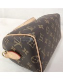 LOUIS VUITTON Monogram Speedy Bandouliere 20 Handbag with Beige Shoulder Strap – GHW (Microchip New Model)